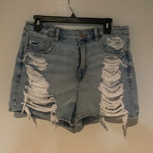 American Eagle jean shorts